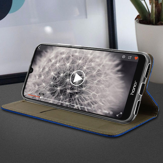 Folio Case Honor 8a Huawei Y6 Y6s Magnetic Cover Card-holder Stand Navy