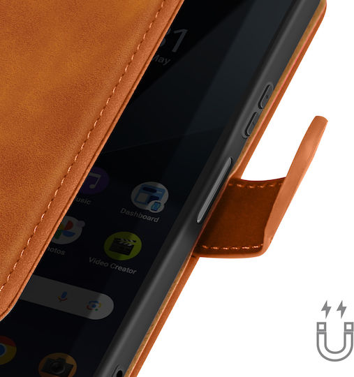 Avizar Hülle Sony Xperia 10 VI Karten- und Video-Halter Kamel