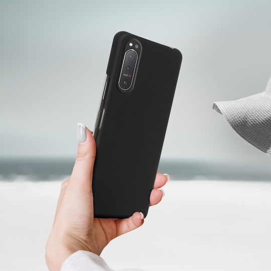 Case Sony Xperia 5 2 Rigid Rubber Finish Matte Black