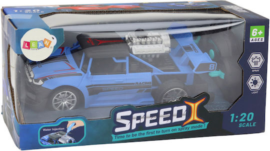 Lean Toys Teleghidat Mașină Albastru