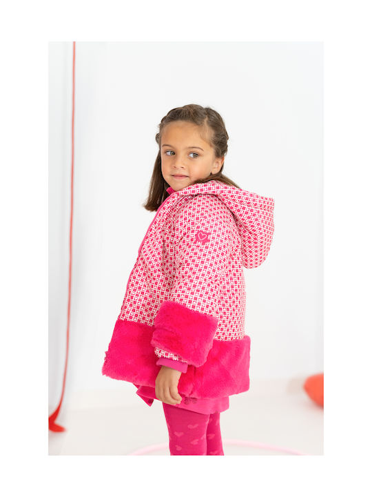 Agatha Ruiz De La Prada Kinderjacke Fuchsia, White