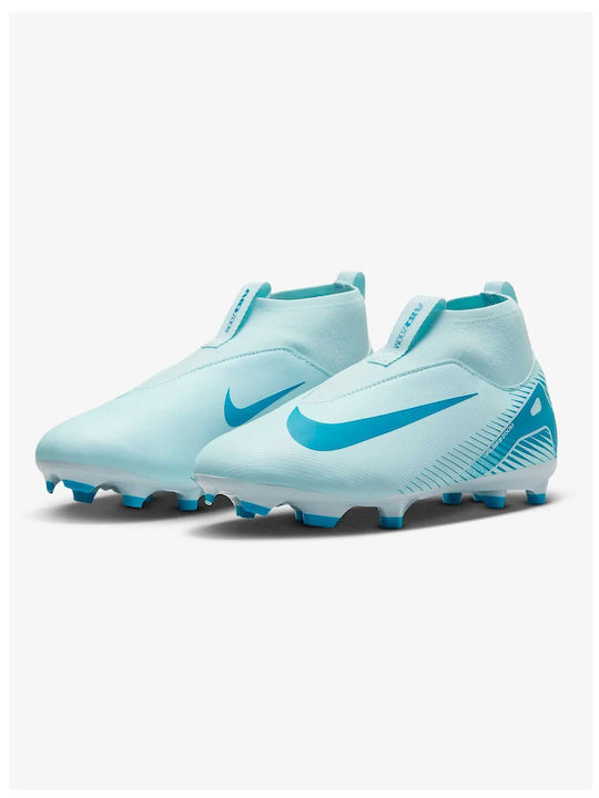 Nike Παιδικά Ποδοσφαιρικά Παπούτσια Zoom Mercurial Superfly 10 Academy Fg Mg Geformt Blau