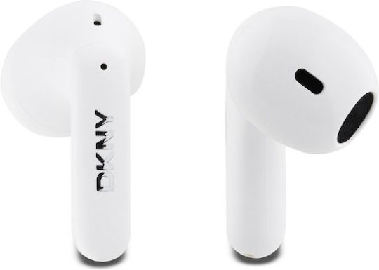 DKNY DKTWST6AEHLW Earbud Bluetooth Handsfree Earphones with Charging Case Brown