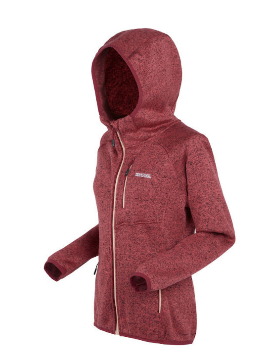Дамска плетена жилетка Mineral Red