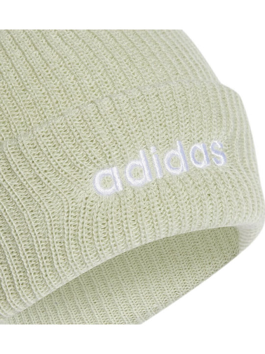Performance Beanie Beanie Knitted in Green color