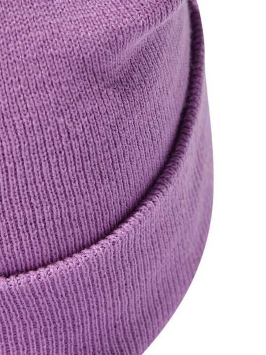 Beanie Beanie Knitted in Purple color
