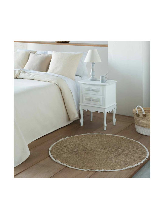 Alexandra House Living Handmade Rug Round