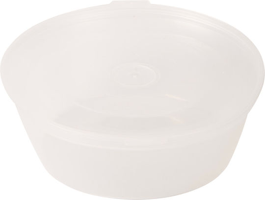 Polypropylene PP Sauce Bowl with Integrated Lid 180ml 6oz 50 Pieces