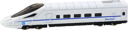 Model Μεταλλική Φιγούρα Μοντελισμού Τραίνο Λευκή