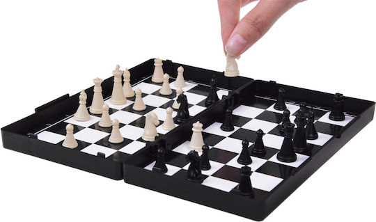 Game Set 3in1 Wooden Chess Pawns White 19.5cm