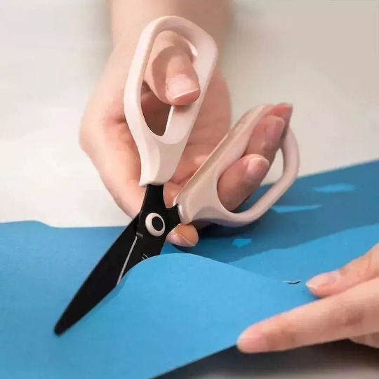 Deli Scissors for Crafts 17.5cm with Plastic Blade Green Anti-Rust Green 12pcs