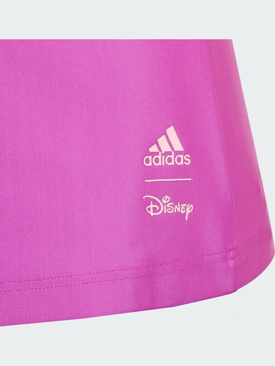 adidas Disney Παιδικό Μαγιό Μπλούζα με Μακρύ Μανίκι Μωβ