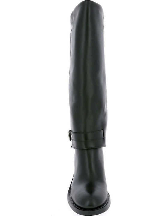 Leather Women's Boots Black