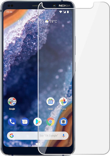 Panzerglas Displayschutz 4smarts Nokia 9 Pureview Fingerabdruckresistent
