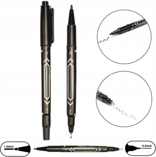Permanent Marker 0.5mm Black