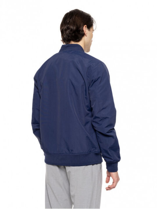 Biston Men's Winter Bomber Jacket Navy