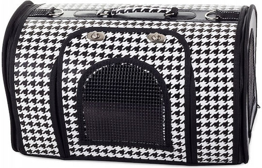 Geantă de mână pentru transport câine / pisici Neagră M49xL32xA29cm.