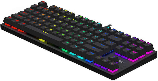 Savio Tempest X2 RGB Gaming Μηχανικό Πληκτρολόγιο Tenkeyless με Outemu Red διακόπτες και RGB φωτισμό (Αγγλικό US)