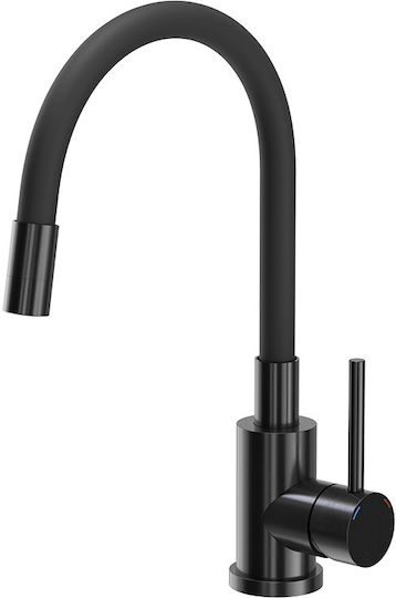 Quadron Ένθετος Νεροχύτης Inox Μ60xΠ48cm Μαύρος