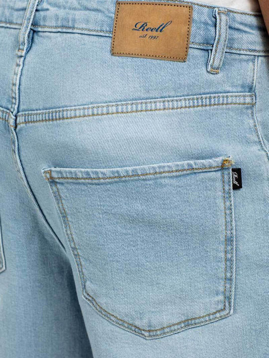Herren Jeanshose Elastisch Slim Baggy Fit Blau