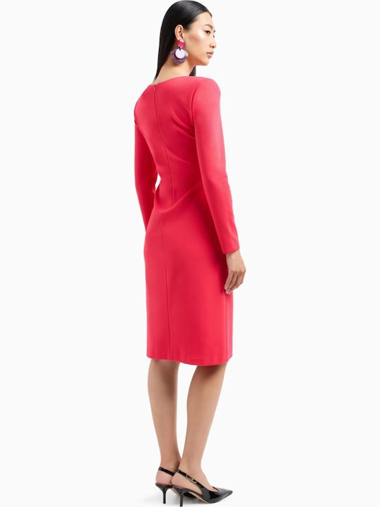 Emporio Armani Pinkes Kleid 6d2a8f2jfaz-0308