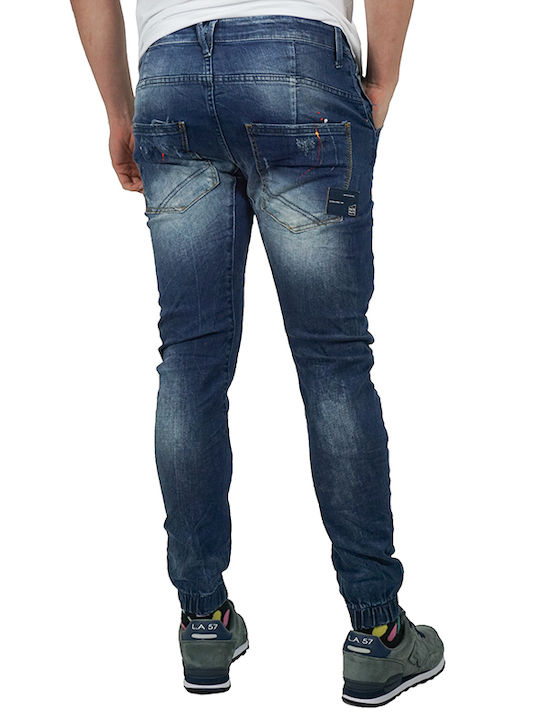 Cover Jeans Cover Pantaloni de Bărbați din Jean în Croială Largă Denim