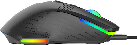 Powertech PT-1274 RGB Gaming Gaming Maus 12000 DPI Schwarz