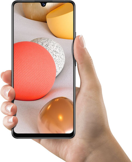 Vollrahmen Samsung Galaxy A42 5G LCD Ersatz-Touchscreen Glas Schwarz