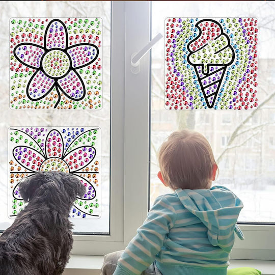 Littleboyny Karte Diamond Painting Kit 17x17cm