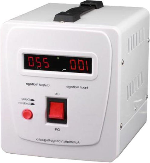 Tele AVR-500VA Σταθεροποιητής Τάσης με 1 Πρίζα Ρεύματος