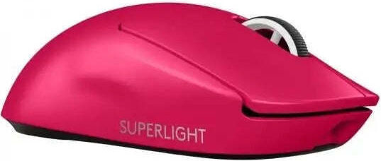 Logitech Pro X Superlight 2 Lightspeed Безжична Геймърска Мишка 32000 DPI Розов