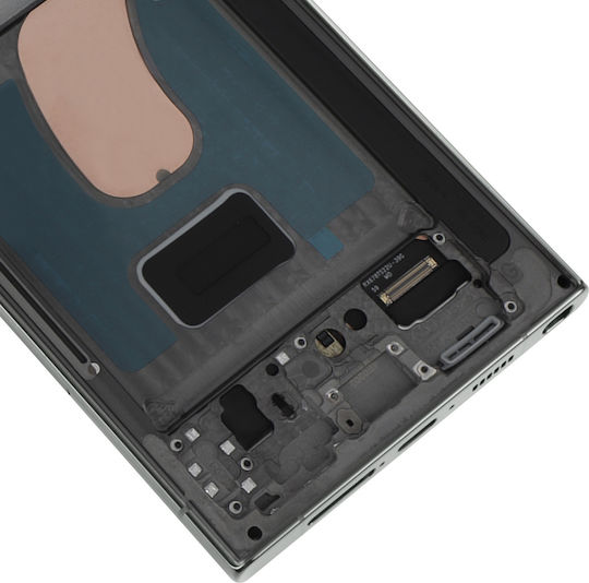 Clappio Комплектен модул S23 Ultra LCD екран + тъчскрийн + шаси зелен