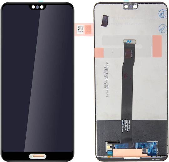 Huawei P20 Compatible Lcd Display Touch Screen Black
