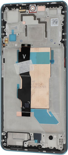 Xiaomi Screen + Frame Poco F5 5g Full Block Original Screen Turquoise