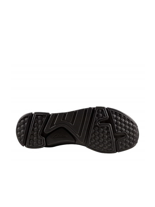 Clarks Material Slip-on-uri pentru bărbați Negre