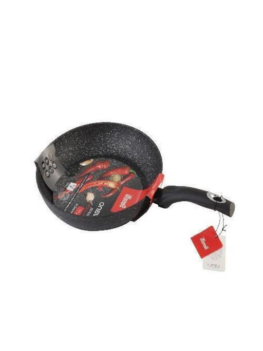 Pan with Cap made of Aluminum with Non-Stick Coating 28cm