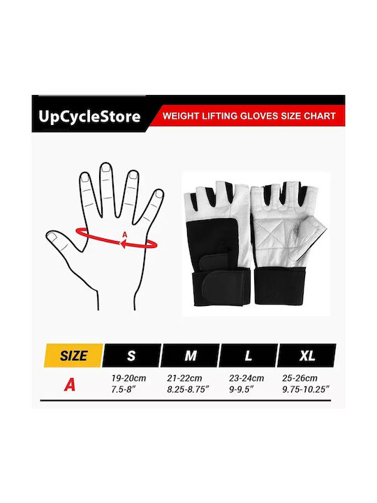 UpCycleStore Men's Gym Gloves