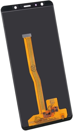 Complete Galaxy A7 2018 Block Lcd Screen Tactile Digitizer Compatible Black