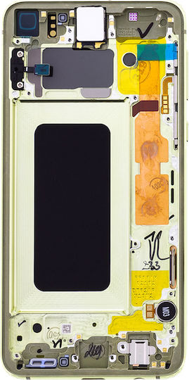 Complete Block Samsung Galaxy S10e Original Yellow Lcd Touchscreen
