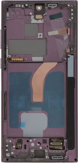 Clappio Complete Assembly S22 Ultra Lcd Screen + Touch Screen + Chassis Burgundy