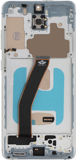Clappio Complete Assembly Samsung S20 Lcd Screen + Touch Screen & Chassis White