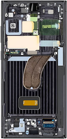 Clappio Screen + Frame Samsung Galaxy S23 Ultra Oled Display Black