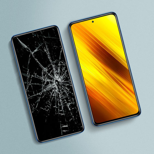 Full Pad Xiaomi Poco X3 Lcd Touch Screen Black Glass