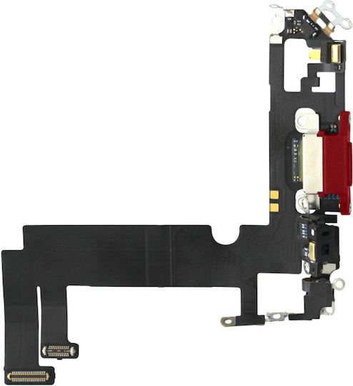 Lightning-Ladestecker iPhone 12 Mini Mikrofon Rot