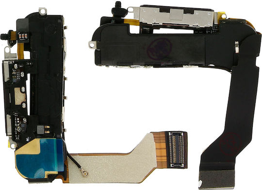 Ladeanschluss + 3,5 mm Klinke + Mikrofon + GSM-Antenne Apple iPhone 4s