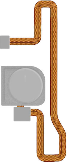 Home Button Replacement Honor 7a Silver Connecting Cable