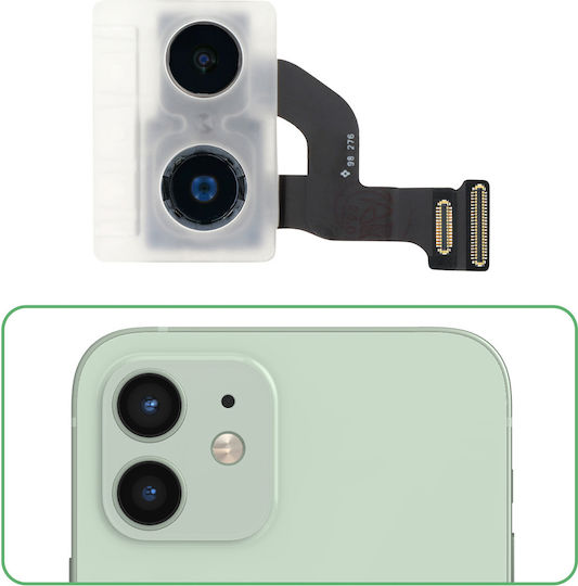 Clappio Rear Camera Iphone 12 Black