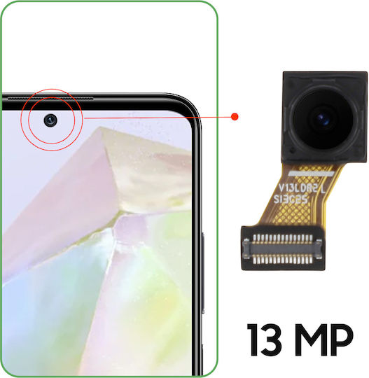 Samsung Frontkamera Galaxy A35 5G Original 13MP Selfie-Sensor Schwarz