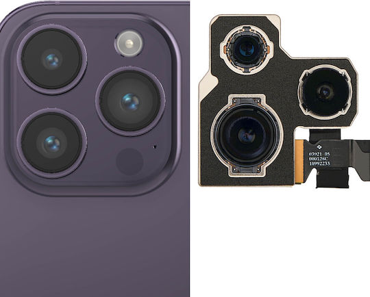 Rear Camera Iphone 14 Pro Max Photo Sensor Module & Connection Flex Cable
