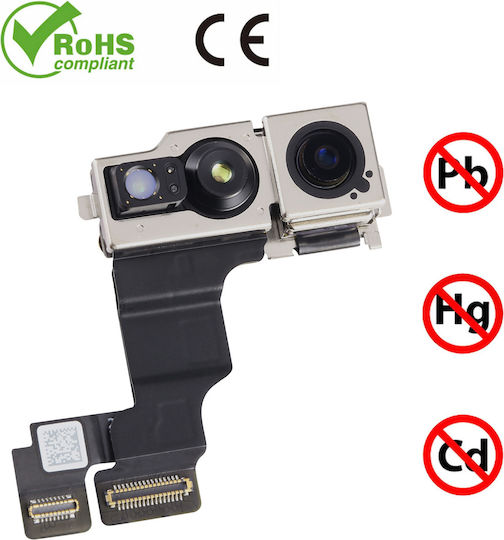 Cameră Frontală Relife Apple iPhone 15 12MP Senzor Selfie Negru